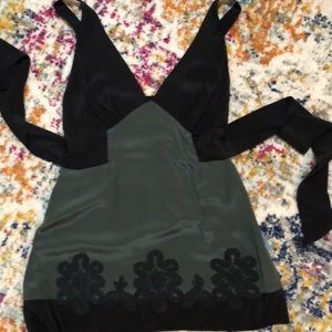 Enchanting silk top by Diane Samandi